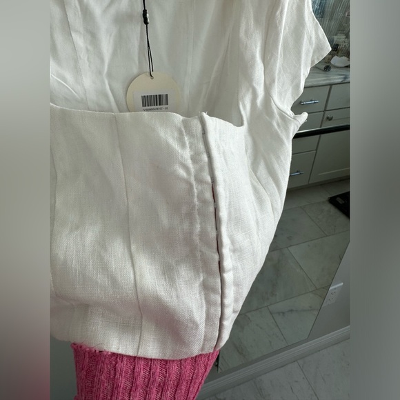 NWT Vrg Grl Selena linen white corset top - Picture 11 of 16